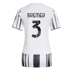 Juventus Gleison Bremer #3 Primera Equipación Mujer 2025-26 Manga Corta